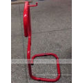 Single red Tubular Fire Extinguisher Stand